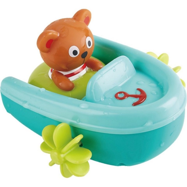 Hape Badespielzeug »Schlauchboot mit Rückziehmotor«