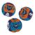 Happy People Wasserball »NERF Neopren Miniball-Set, 3 Stück, Ø 5cm«