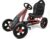 Hauck Cyclone Go-Kart, Pedalfahrzeug mit Handbremse und verstellbarem Sitz für Kinder ab 4 Jahre – Red