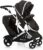 Hauck Geschwister Kinderwagen Duett 2 / Buggy für 2 Kinder / Sitz Oben Umbaubar in Baby Wanne für Neugeborene / Höhenverstellbar / Regen Verdeck…