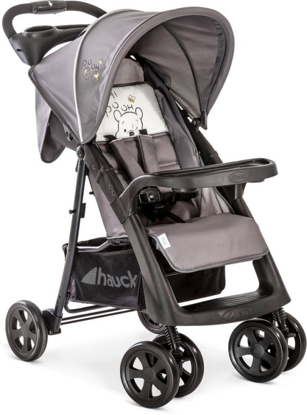 Hauck Kinder-Buggy »Shopper Neo II, Pooh Cuddles«, mit schwenk- und feststellbaren Vorderrädern; Kinderwagen, Buggy, Sportwagen, Sportbuggy,…