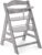 Hauck Kinder Hochstuhl Alpha Plus – Mitwachsender Babystuhl aus Holz, Kinderhochstuhl ab 6 Monate, verstellbar, mit Schrittgurt und 5-Punkt-Gurt -…