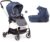 Hauck Kombi-Kinderwagen »Eagle 4S Duoset, denim/grey«, mit Babywanne, Fußsack und Moskitonetz; Kinderwagen