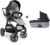 Hauck Kombi-Kinderwagen »iPro Mars Duoset, caviar/stone«, mit Babywanne; Kinderwagen