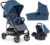 Hauck Kombi-Kinderwagen »Rapid 4 Plus TrioSet, denim/grey«, mit Babyschale; Kinderwagen