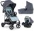 Hauck Kombi-Kinderwagen »Rapid 4 Plus TrioSet, grey/mint«, mit Babyschale; Kinderwagen