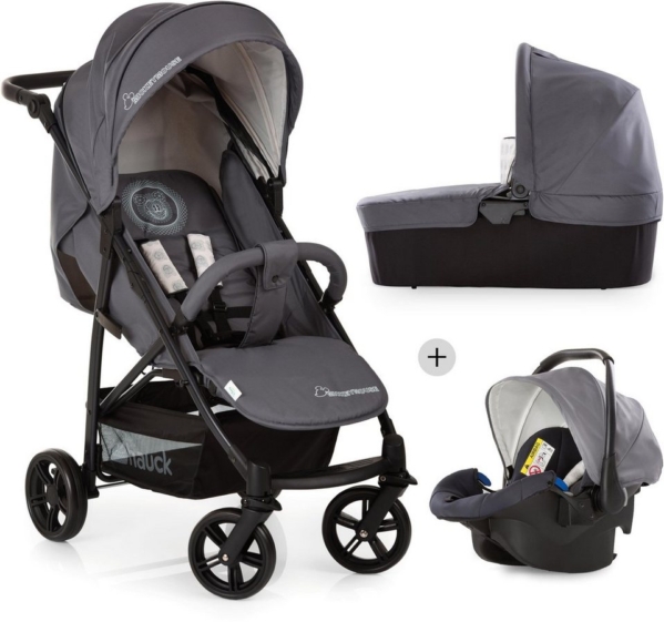 Hauck Kombi-Kinderwagen »Rapid 4X Plus Trio Set, Mickey Cool Vibes«, mit Babyschale; Kinderwagen