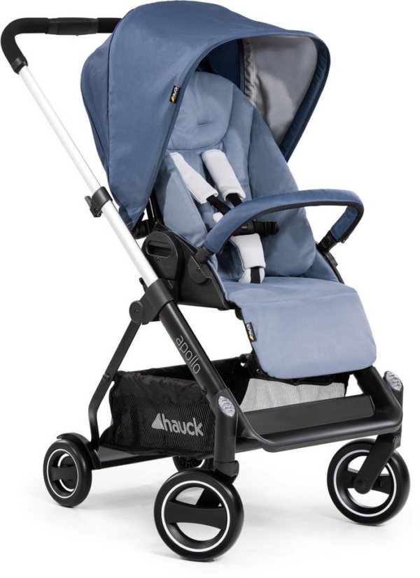 Hauck Sportbuggy »Apollo, denim«, inkl. Beindecke; Kinderwagen, Buggy, Sportwagen, Kinder-Buggy, Kinderbuggy, Sport-Kinderwagen