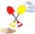 HENGBIRD Edelstahl Schaufel 2 Set, Große 32 * 10 cm Sandschaufel, Sandspielzeug für Strand Schneefeld, Gartenschaufel Kinder (Zufällige Farbe)