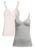 Herzmutter Stilltop »Stillshirt-Unterhemd für Damen – einfache Stillfunktion – integriertes Bustier-BH mit Clip-Verschlüssen« (Doppelpack)