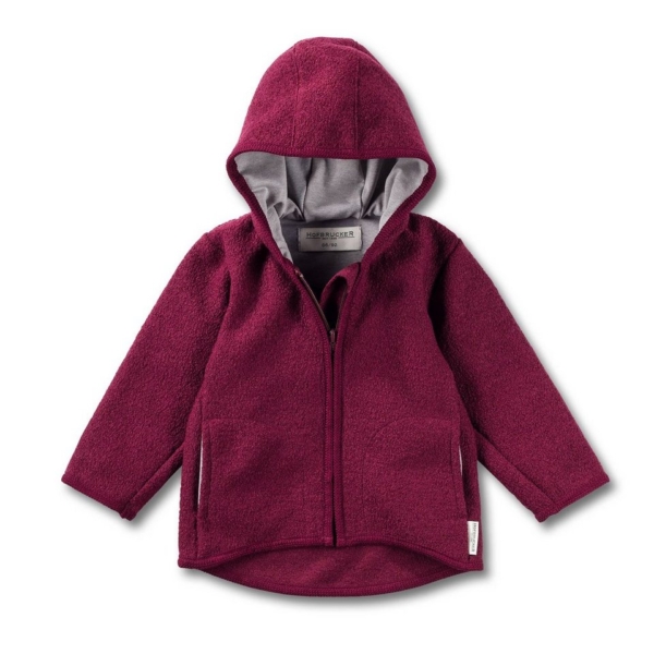 Hofbrucker seit 1948 Overall »Wollwalk Jacke- Brombeere«