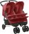 Hogotin Geschwisterwagen Kinderwagen Zwillinge Buggy Zwillinge Kinderwagen Geschwister Zwillingspuppenwagen Puppen Zwillingswagen Kinderbett…