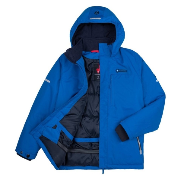 Höhenhorn Winterjacke »Höhenhorn Geccon Kinder Winter Jacke Jungen Mädchen Gefüttert Winterjacke mit Schneefang« Schneestop, mit abnehmbarer Kapuze