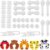 Hoiny Baby Sicherheits Set 43 Stück Kinder Sicherheitsset mit 12 Steckdosenschutz,12 Eckenschutz,6 Schranksicherung, 4 Schrankschloss,5…