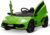 HOMCOM Elektroauto Lamborghini SVJ lizenziert Kinderfahrzeug Kinderauto für 3-8 Jahre mit Fernsteuerung MP3/USB Licht Musik Kunststoff Metall Grün…