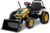 HOMCOM Kinder Elektrobagger Sitzbagger für Kinder Geländewagen Traktor elektrisch zum Fahren mit Musik Schaufel Armen 3–5 Jahre PP-Kunststoff Stahl…