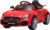 HOMCOM Kinderfahrzeug GTR Elektroauto mit Fernbedienung Musik(MP3/USB) Licht 3–6 Jahre PP Metall Rot 105 x 58 x 45 cm