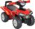 HOMCOM Rutscherauto Rutscherfahrzeug Rutscher Kinder Geländewagen mit Musik Rot L60 x B38 x H42 cm