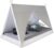 Homestyle4u 1847, Kinderbett Tipi Zelt 90×200, Weiß Grau, Zelt Mit Sterne, Holz Kiefer