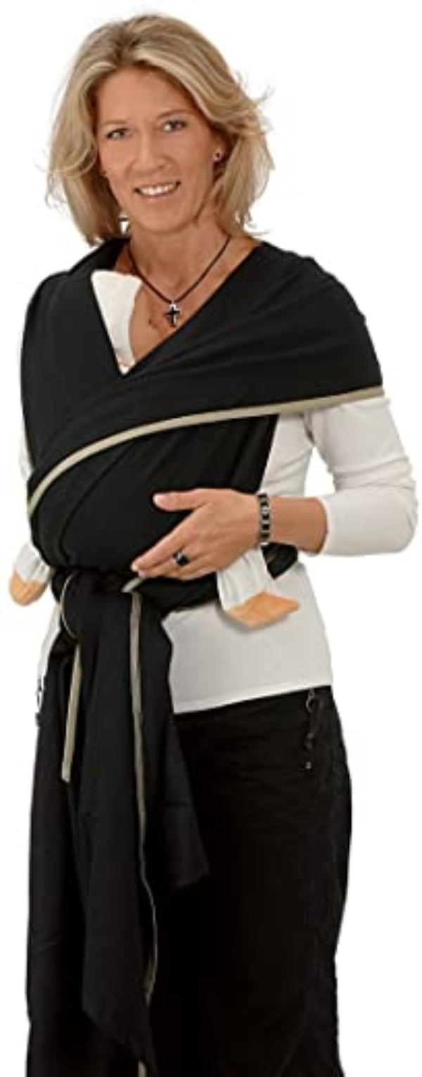 Hoppediz Baby-Tragetuch, inklusive Bindeanleitung, Kapstadt 5,40 m, 5.40 x 0.70 m