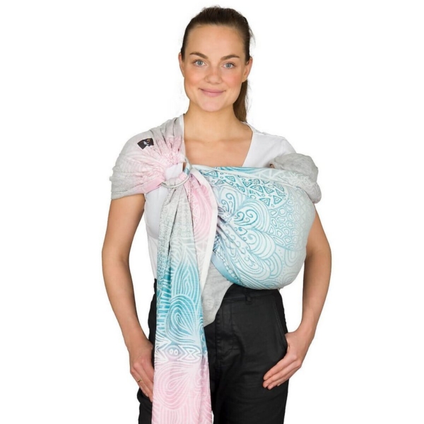 Hoppediz Tragetuch »Babytragetuch Ring-Sling kbA-Qualität«