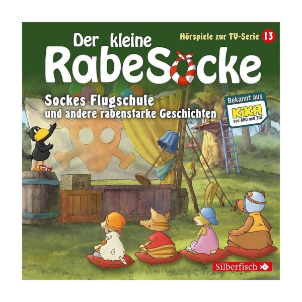 Hörbuch Hamburg Hörspiel »CD Der Kleine Rabe Socke 13 – Sockes Flugschule u.«