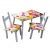 HTI-Line Kindersitzgruppe »Kindertischgruppe Blumenfee«, (1 Tisch und 2 Stühle, 3-tlg), Kindertischgruppe