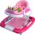 ib style Lauflernhilfe »Babywalker LITTLE WORLD rosa«, mit Schaukelfunktion & elektronischem Spielelement