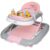 ib style Lauflernhilfe »Babywalker Wave Rosa«, mit Schaukelfunktion & elektronischem Spielelement