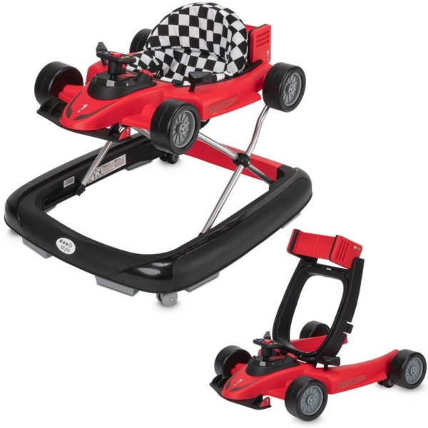 ib style Lauflernhilfe »Little Speedster rot«, mit Soundeffekten – Abnehmbarer Laufwagen