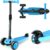 IMMEK Kinderroller 3 Räder für Kinder Roller ab ab 2-8 Jahre Kleinkinder Scooter für Jungen und Mädchen mit 3 PU LED Räders, Einstellbare…