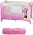 Interbaby MN009 Reisen Kinderbett Mit Rädern Disney Minnie Mouse, rosa, 2000 g, 120×60
