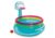 Intex Hüpfburg »INTEX Aufblasbares Trampolin mit Basketballkorb und Ball«, Material: PVC, Maximale Belastbarkeit: 54 kg (bis zu 2 Kinder), mit…