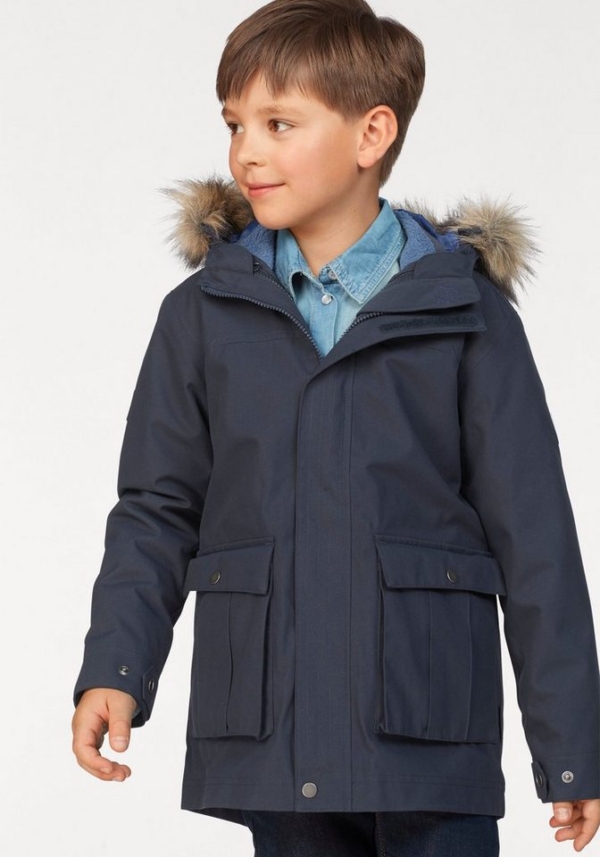 Jack Wolfskin 3-in-1-Funktionsparka »ELK ISLAND 3IN1« (2-St) Inkl. Fleecejacke