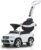 JAMARA 460244 – Rutscher Mercedes GL63AMG 2in1 – Kippschutz, Kunstledersitz, Kofferraum, Schub- und Haltestange mit Rückenlehne / Schutzbügel,…
