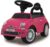JAMARA 460436 – Rutscher FIAT 500 – offiziell lizenziert, Kofferraum unter der Sitzfläche, Schub-und Haltegriff, Verschiedene Sounds, Hupe,…