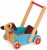 Janod J05995 „Crazy Doggy“ Lauflernhilfe aus Holz für Kinder, für Kinder ab 1 Jahr, mehrfarbig