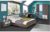 Jugendzimmer Raven Komplett Verschiedene Ausführungen Kinderzimmer Möbel (Zimmer Raven 4tlg 140er Bett, Drehtürenschrank)