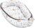 JUKKI® Babynest Comfort Baumwolle 55×100 cm, Babynestchen für Neugeborene, Babycare Bettchen, Baby Nestchen Bett, Kuschelnest für Babybett,…
