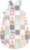 Julius Zöllner Baby Sommerschlafsack aus 100 Prozent Baumwolle, Größe 70, 6-12 Monate, Standard 100 by OEKO-TEX, Made in EU, Memory