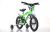 Jungen Kinderfahrrad grün 416U Jungenfahrrad – 16 Zoll | TÜV geprüft | Original | Kinderrad mit Stützrädern – Das Fahrrad als Geschenk für Jungen