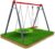 K-SPORT Nestschaukel »Gartenschaukel mit Storchennest & Schaukel bis 150 kg belastbar I max. 150kg belastbar I stabile & sichere Outdoor…