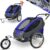 KESSER Fahrradkinderanhänger, Kinderfahrradanhänger Premium, Kinderjogger, Sportbuggy, Kindertransporter, Sportanhänger, Radanhänger, 360° drehbar…