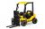 Kidcars Elektro-Kinderauto »Kinder Elektro Gabelstapler Forklift 2x 35W 12V 7Ah«