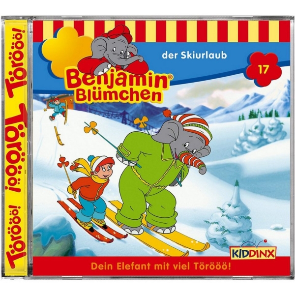 Kiddinx Hörspiel »CD Benjamin Blümchen 17 – Der Skiurlaub«