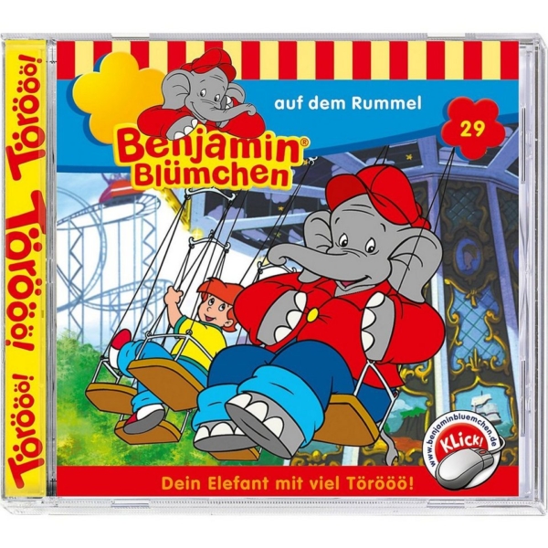 Kiddinx Hörspiel »CD Benjamin Blümchen 29 – auf dem Rummel«