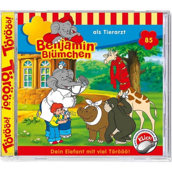 Kiddinx Hörspiel »CD Benjamin Blümchen als Tierarzt«