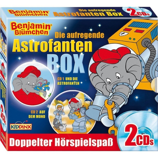 Kiddinx Hörspiel »CD Benjamin Blümchen Astrofanten Box Folge 11+55«