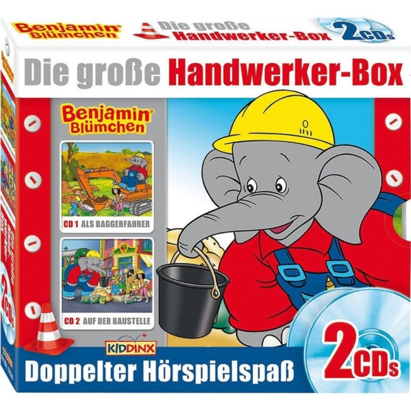 Kiddinx Hörspiel »CD Benjamin Blümchen Handwerker Box (109+118)«