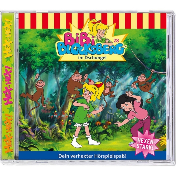 Kiddinx Hörspiel »CD Bibi Blocksberg 28: … im Dschungel«